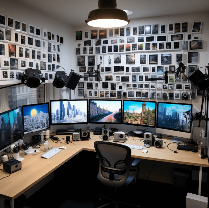 
Install Cameras In The Workspace